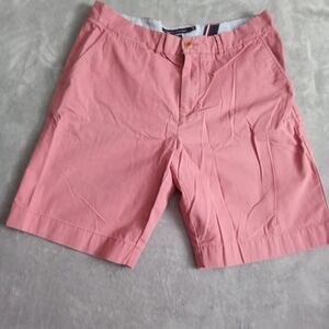 Tommy Hilfiger Men's Classic Fit Shorts Size 34 Coral Chinos
